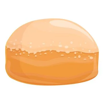 Homemade bread icon cartoon vector. Food baguette Stock Illustration