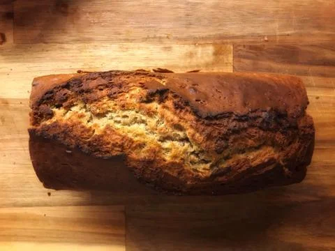 Homemade bread loaf Stock Photos