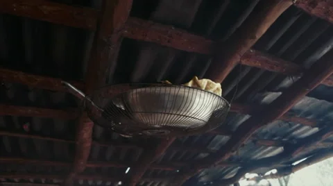 Homemade bread of a native of Formosa Stock Footage 54674804