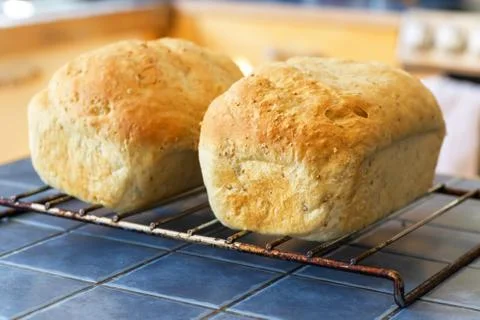 Homemade bread Stock Photos