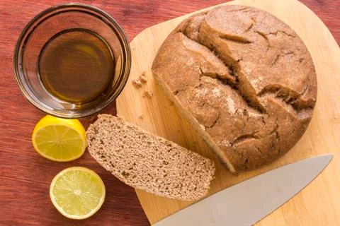 Homemade bread Stock Photos