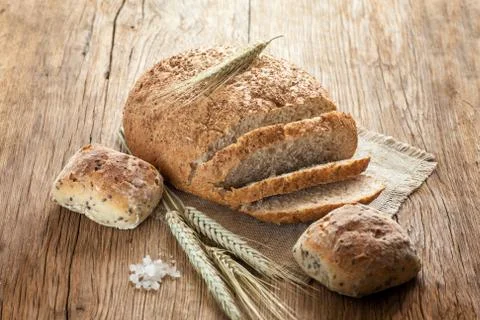 Homemade bread Foto stock