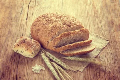 Homemade bread Foto stock
