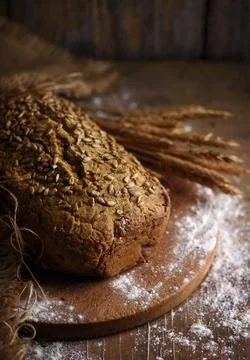 Homemade bread Stock-Fotos