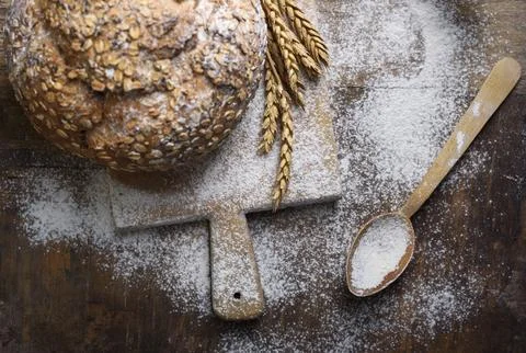 Homemade Bread Stock Photos