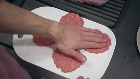 Homemade burger Stockbeeldmateriaal 145850595