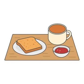 Homemade café Stock Illustration