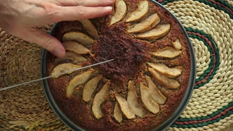 Homemade cake Video stock 143485495