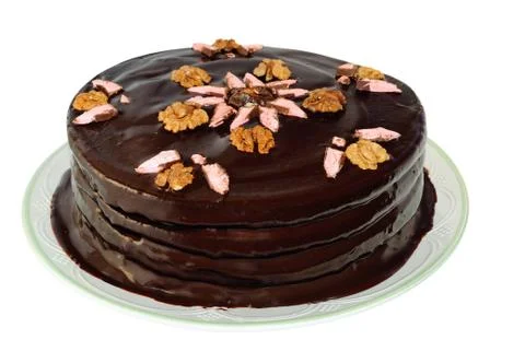 Homemade cake Stock Photos