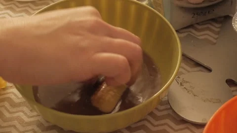 Homemade Coconut biscuits Vídeos de archivo 146842248