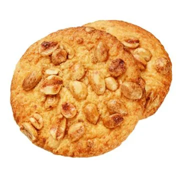 Homemade cookie with peanuts Photos