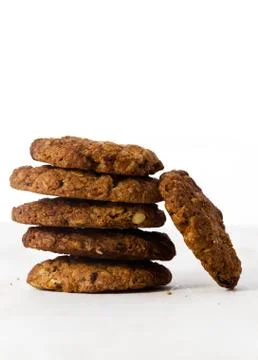 Homemade cookies stack Stock Photos