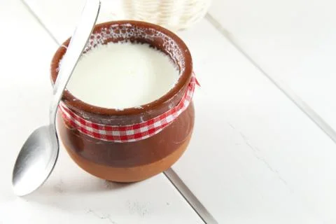 Homemade Curd Stock Photos