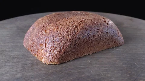 Homemade Fresh Soft Bread Closeup 動画素材 132212077