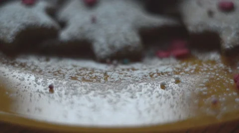 Homemade gingerbread cookie Vidéo 60818177