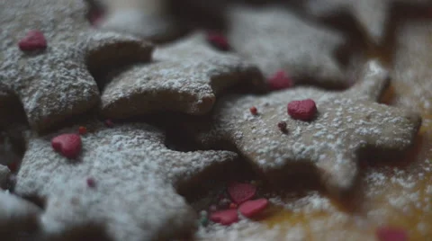 Homemade gingerbread cookie Vidéo 60818238