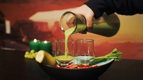 Homemade juice Stock Footage 86254578