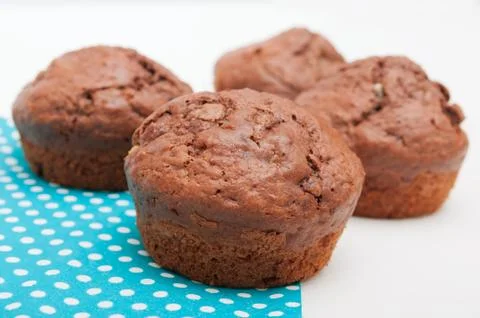 Homemade muffins Stock Photos