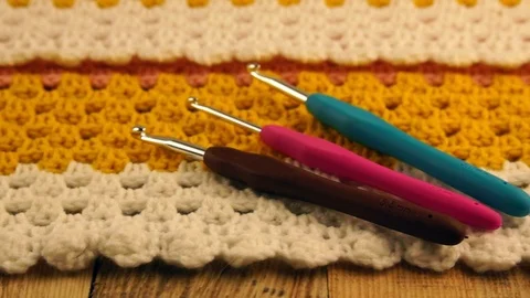 Homemade needlework Stock Footage 105279723