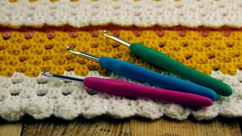 Homemade needlework Stock Footage 105280048