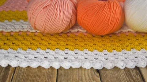 Homemade needlework Stock Footage 105280486