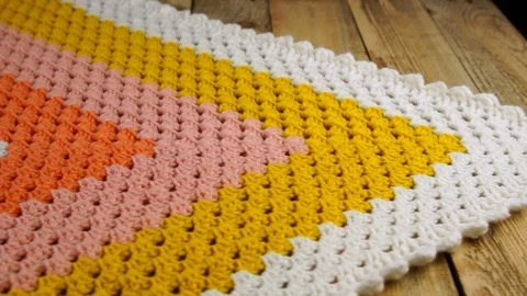 Homemade needlework Stock Footage 105280785