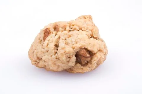 Homemade nut cookie Stock Photos