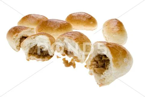 Homemade patty Stock Photos