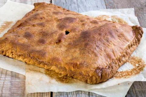 Homemade pie. Stock Photos
