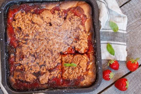 Homemade pie Stock Photos