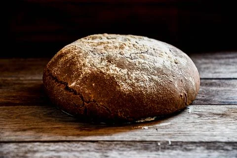 Homemade rye bread Foto stock
