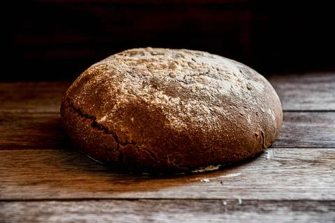Homemade rye bread Foto stock