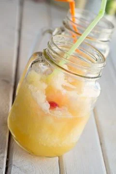 Homemade slush Foto stock