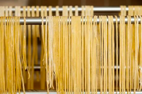 Homemade spaghetti Stock Photos