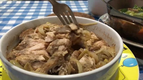 Homemade Steamed Chicken Stock Footage 321294435