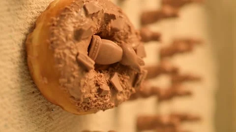 Homemade sweet bread on a rustic background. Fresh sweet bakery. Stock Footage 158115147