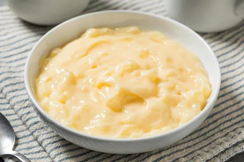 Homemade Vanilla Tapioca Pudding Stock Photos
