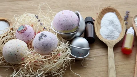 Homemadebathbombs Stock-Footage 150113087