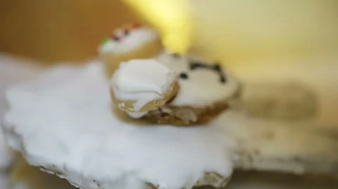 Homemading cookies 스톡 동영상 36983580
