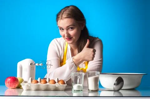 Homemaker thumbs Stock Photos