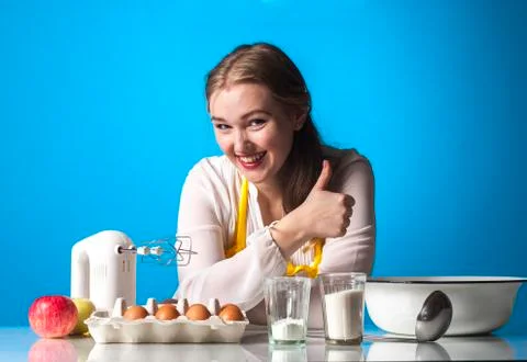 Homemaker thumbs Stock Photos