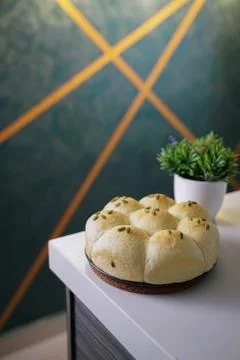 Homenade Butter bun Stock Photos