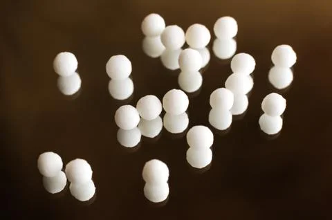 Homeopathic balls Stock Photos