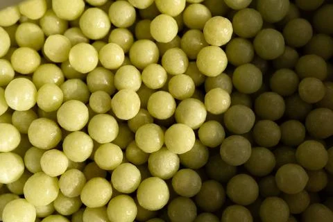 Homeopathic balls on the surface. Stock Photos