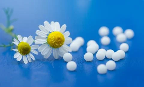 Homeopathic medication Stock Photos