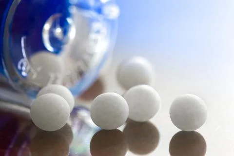 Homeopathic medication 스톡 사진