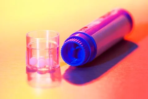 Homeopathic medication Stock-Fotos