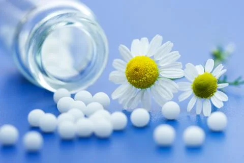 Homeopathic medication Foto stock