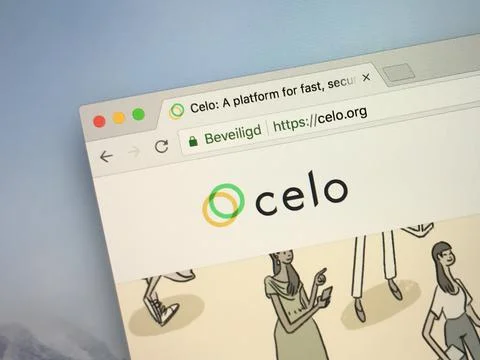 Homepage of Celo Stock Photos