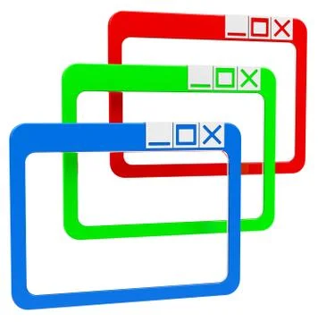 The homepages Stock-Illustration